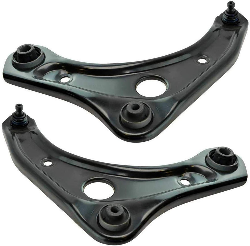Pair of 2 Front Lower Suspension Control Arm and Ball Joint Assembly with Bushing S8723