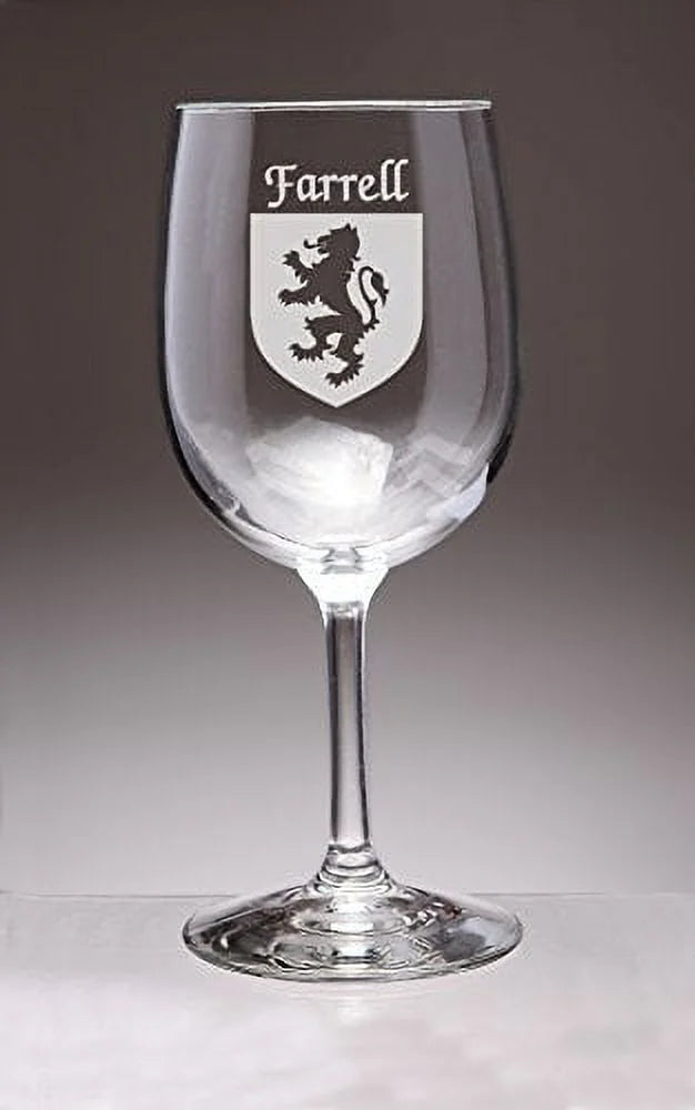Irish Coat of Arms Wine Glasses Set of 4 P488633