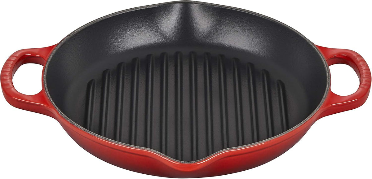 Enameled Cast Iron Deep Round Grill W986551
