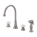 Brushed Nickel Two Handle Kitchen Faucet G472436