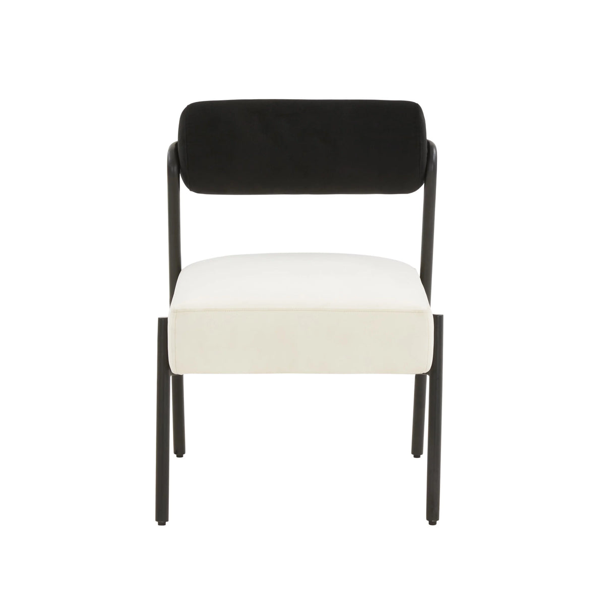 Cream Velvet Accent Chair M662