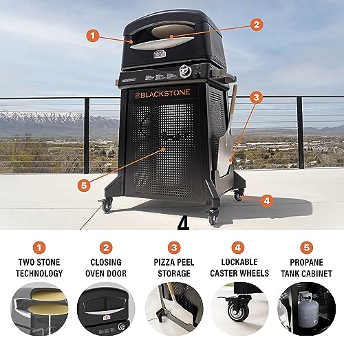 Black Pizza Oven Q9265