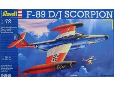 1:72 Scale Northrop F-89 D/ J Scorpion T6025