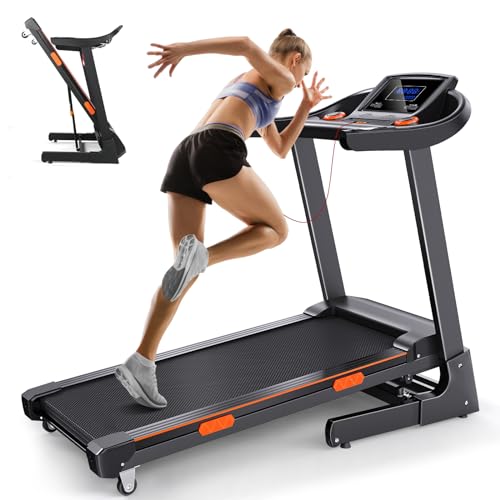 15% Auto Incline Folding Treadmill with Wide Belt, 320 lb Capacity R4292