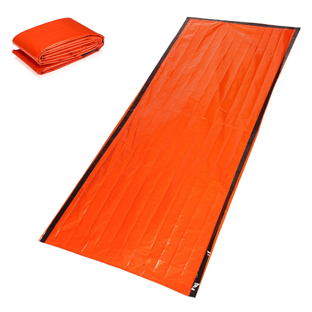 Waterproof Thermal Poncho Raincoat with Sleeping Bag and Tent Shelter D211139