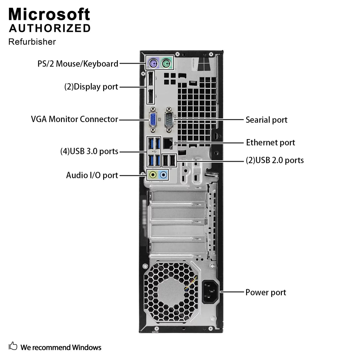 Intel Quad Core i7-6700 8G DDR4 RAM 1T SFF Desktop D718
