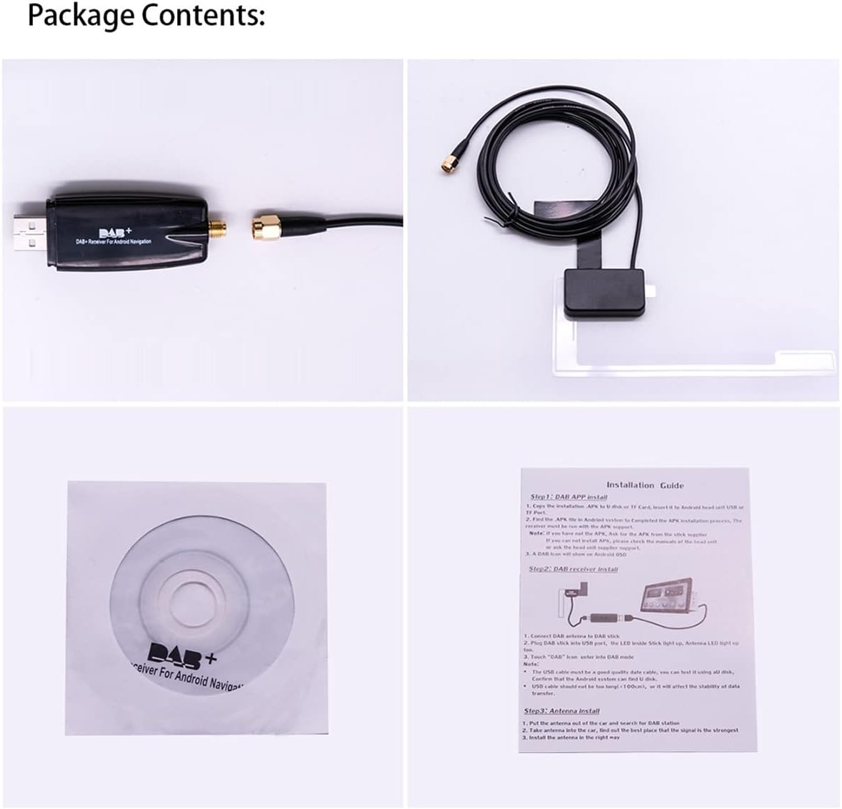 Digital Auto Radio Receiver DAB+ Car Kit X37710