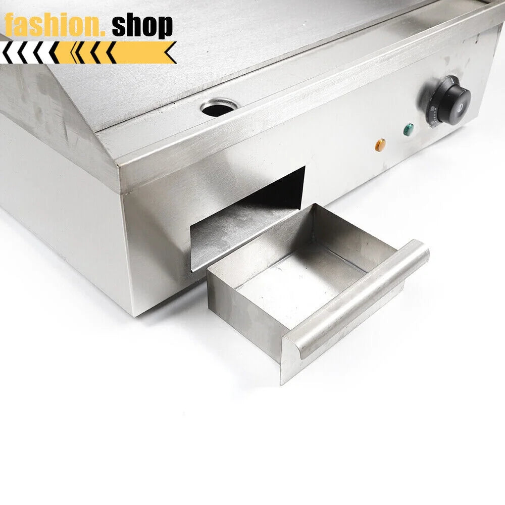 Commercial Electric Countertop Griddle 548x350mm 110V O88341