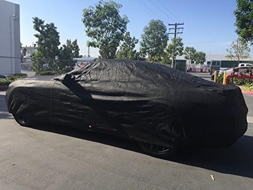 Black 5 Layer Car Cover H521