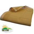 Beige HD Mesh Tarp Net Sun Shade Fence Screen Canopy Top K8642