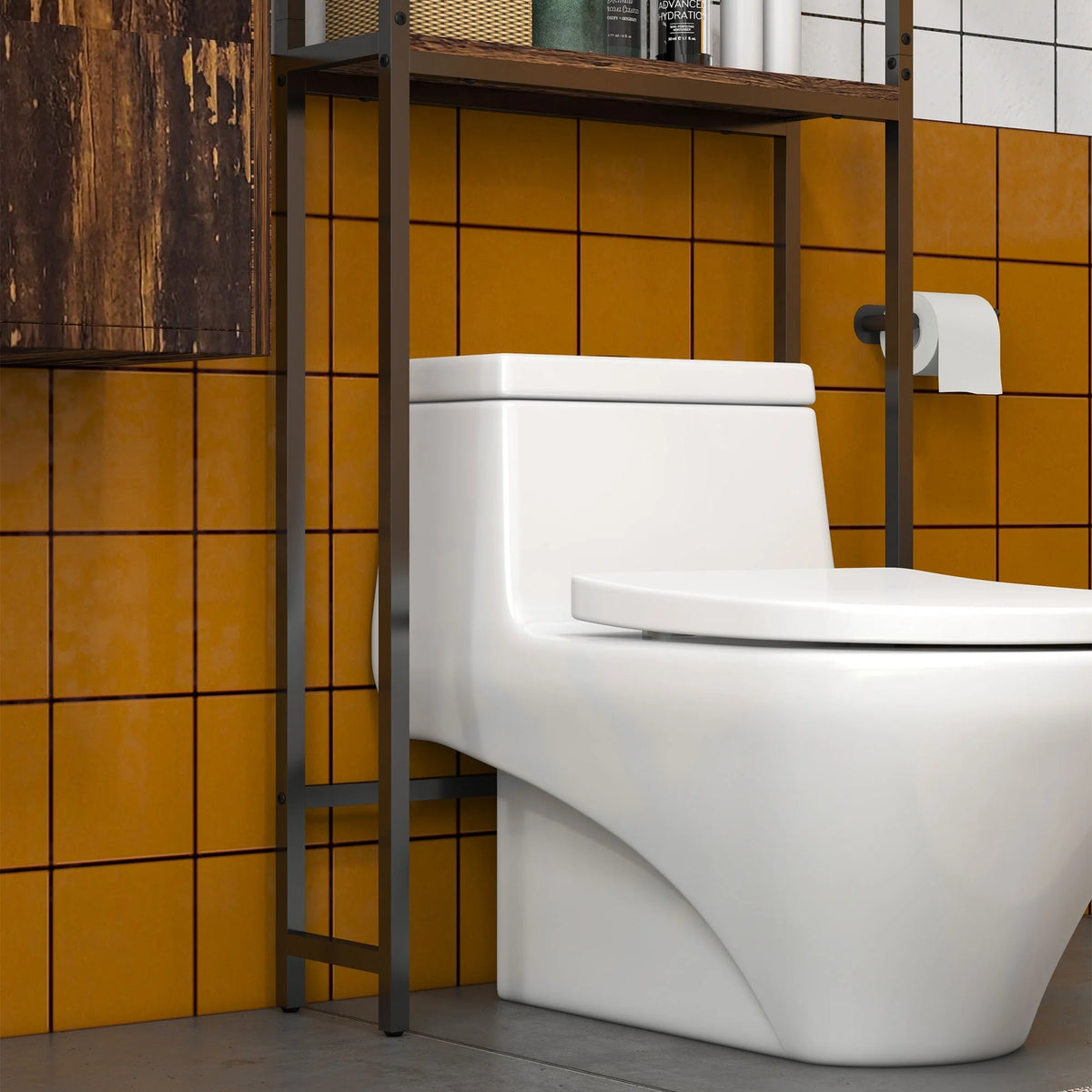 Over The Toilet Storage Cabinet with Shelf W143