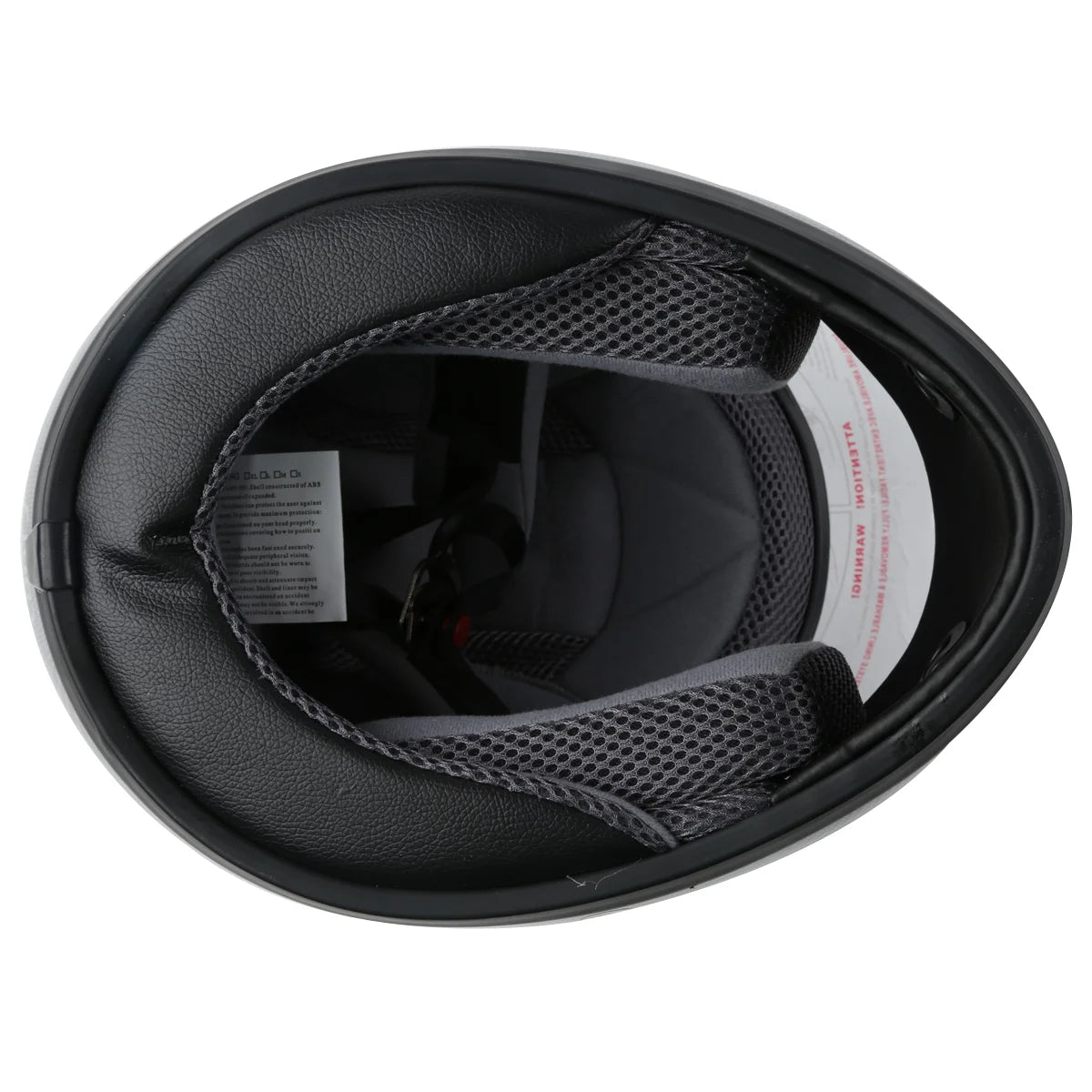 Black Carbon Fiber Full Face Motorcycle Helmet J452723