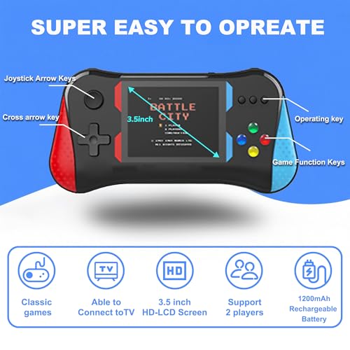 Handheld Game with 310 Retro Video Games M7731