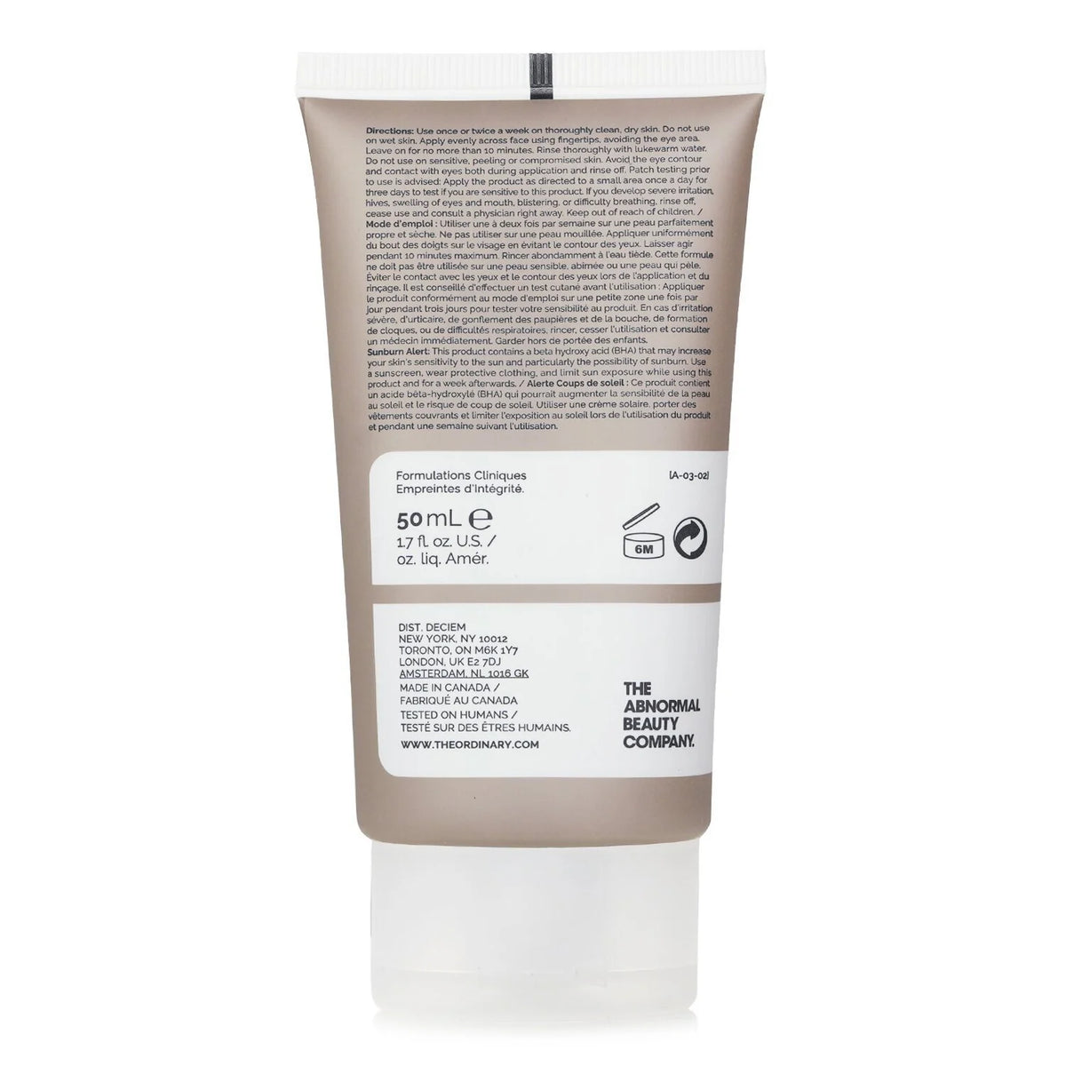 Salicylic Acid 2% Masque 50ml V5444