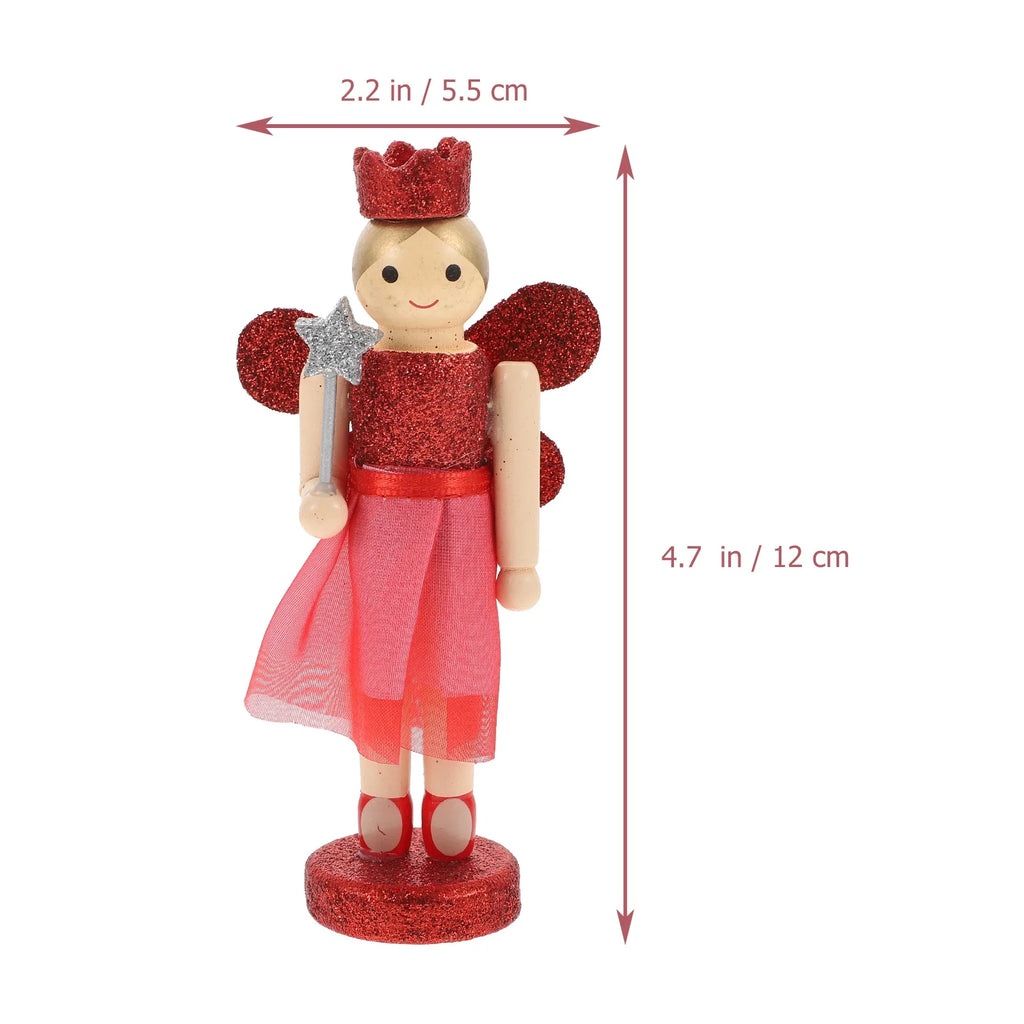 3 Pcs Nutcracker Angel Doll Christmas Tree Ornaments W469416