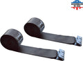 Yellow 4 x 60' Heavy Duty Tie Down Straps Pack of 2 D367