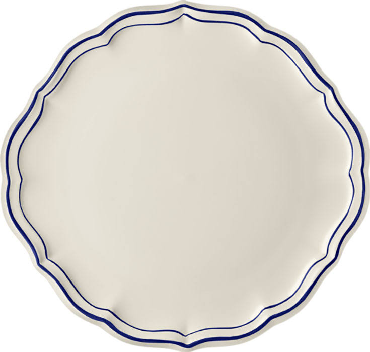 Cobalt Cake Platter I28839