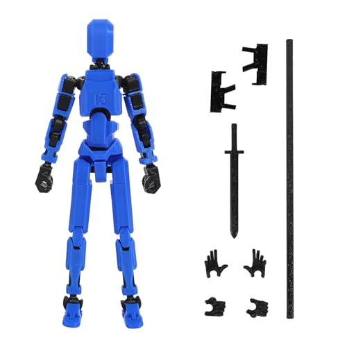 6 Pack 3D Printed Multi-Jointed Movable Action Figure T20749