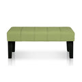 Green Fabric Accent Bench Y44853