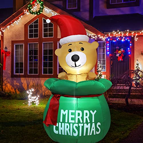 8 Feet Tall Lighted Inflatable Christmas Nutcracker Yard Decoration J434705