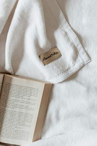 Natural Cotton Throw Blanket B7648