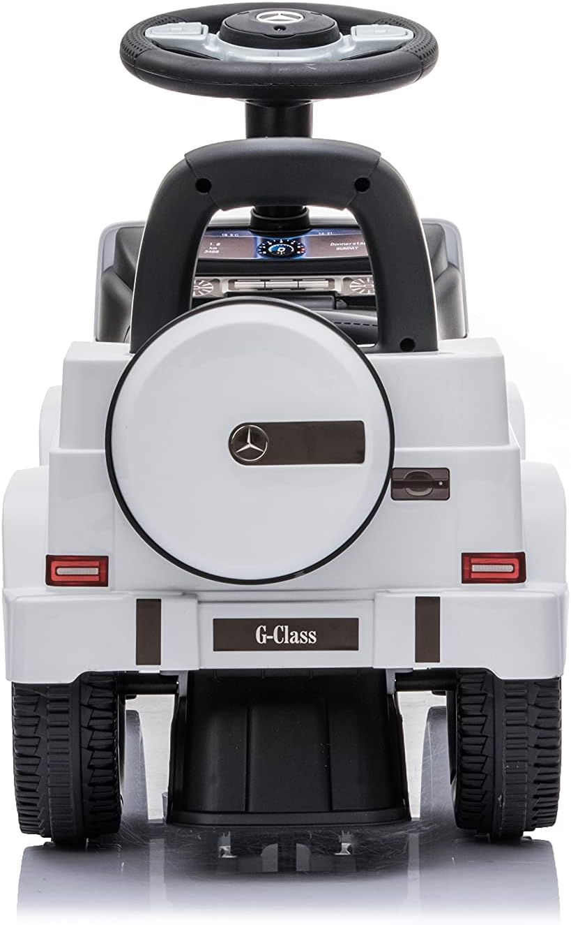 White Push Car K9444