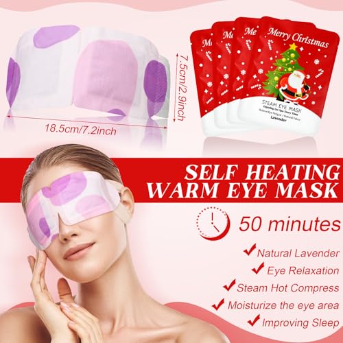 36 Pcs Christmas Steam Eye Masks Z962
