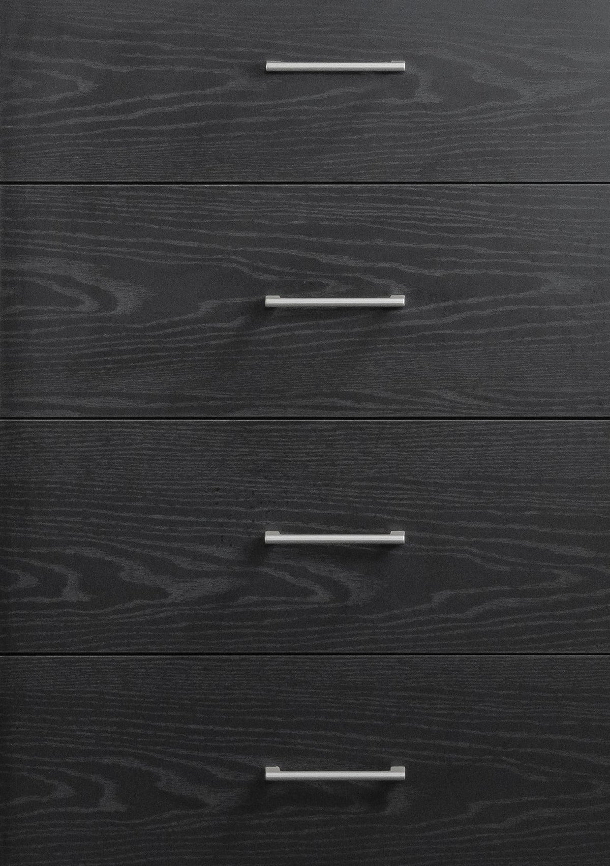 4 Drawer Walnut Finish Dresser D686