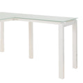 L Shape Desk with Frosted Glass Top V516433