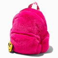 Pink Furry Mini Backpack S8519
