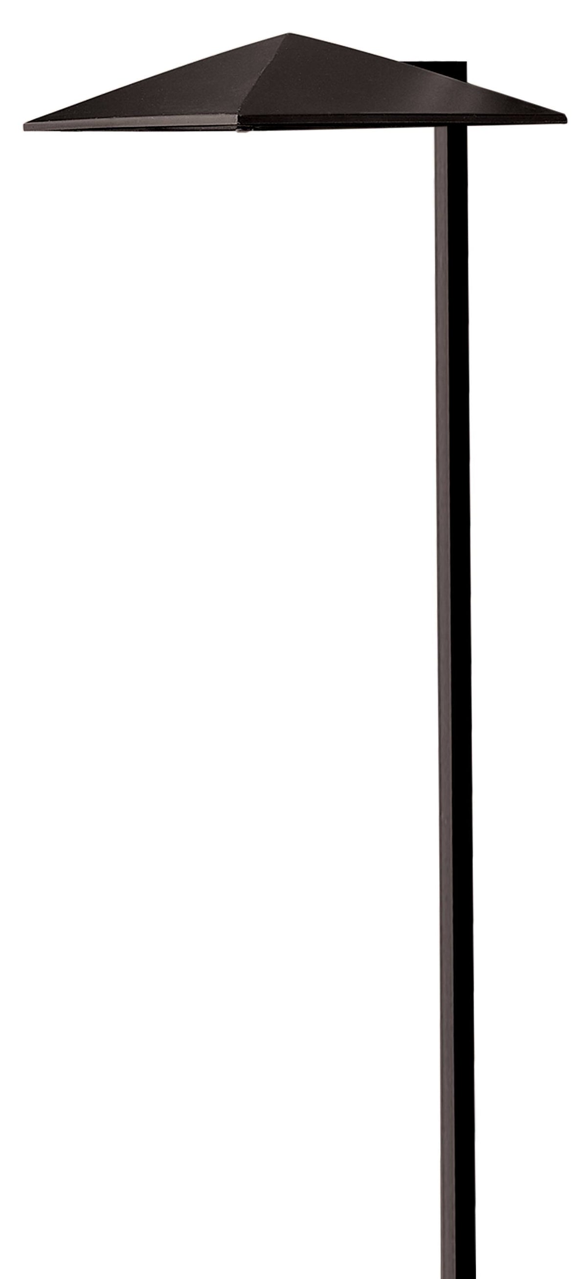 Satin Black Landscape Path Light G37873