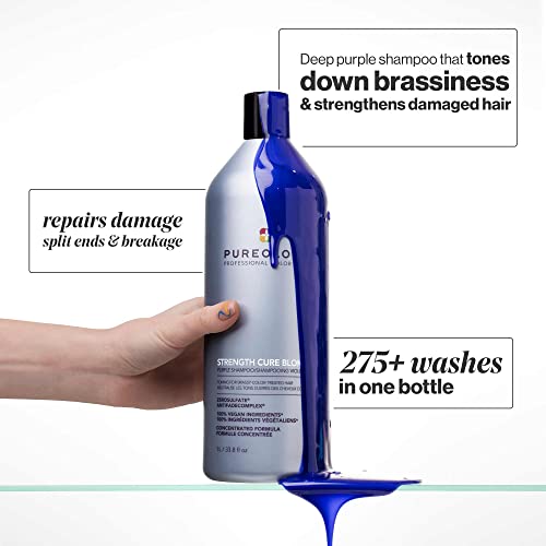 Sulfate-Free Vegan Purple Shampoo and Conditioner Set H796