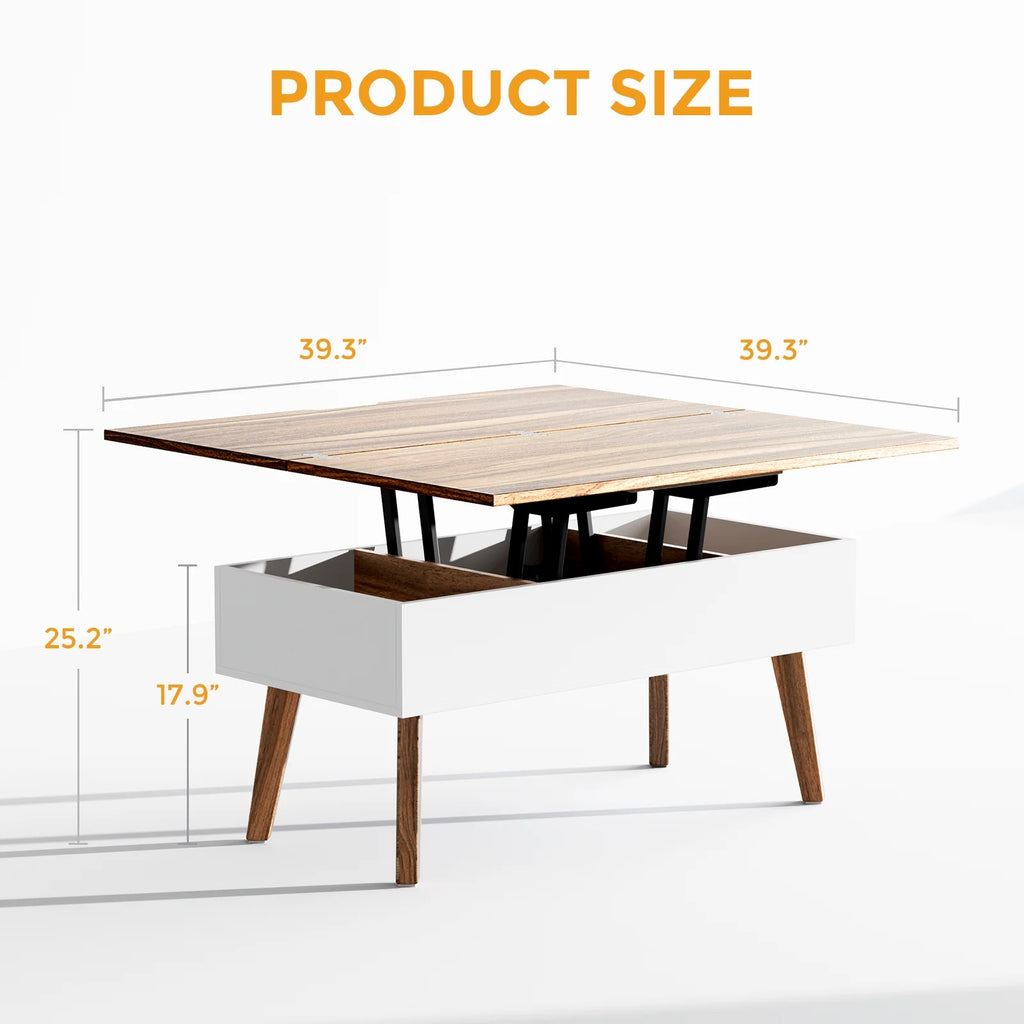 3 in 1 Lift Top Coffee Table with Storage O141457