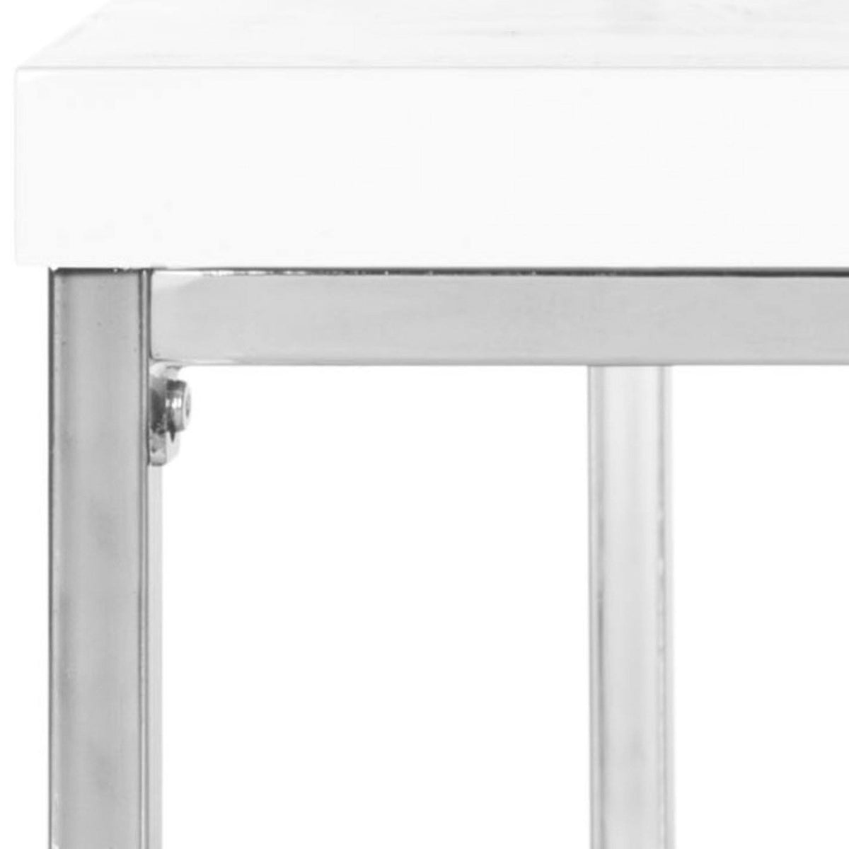 White/Chrome Coffee Table S55683