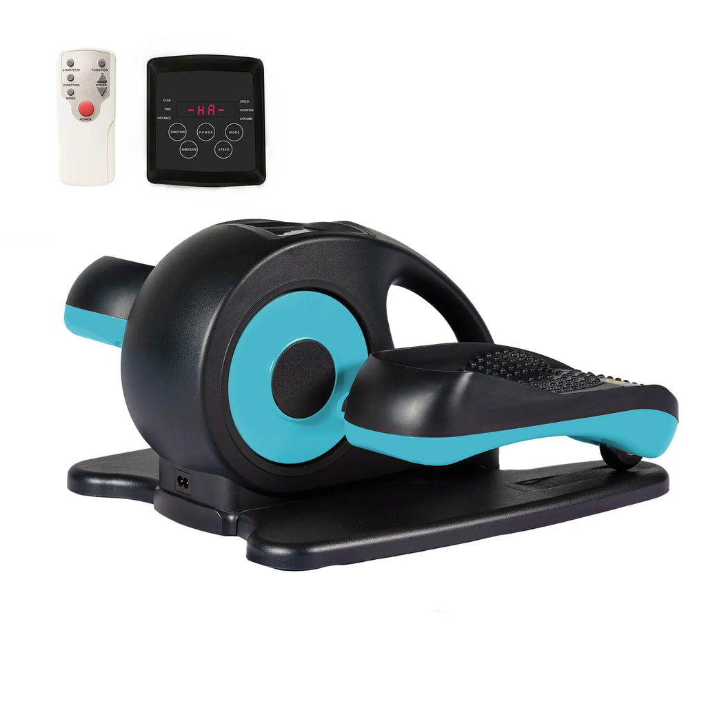 Under Desk Elliptical Machine Blue H21697