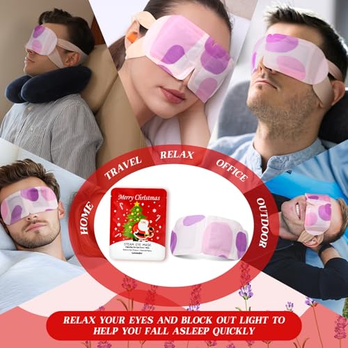 36 Pcs Christmas Steam Eye Masks Z962