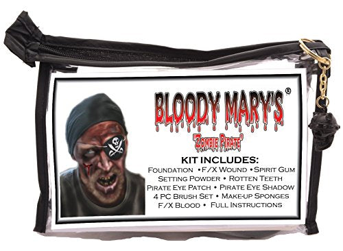 Zombie Pirate Makeup Kit I881172