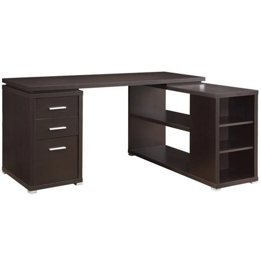 2 Piece L Shaped Desk and Office Chair Set V411267
