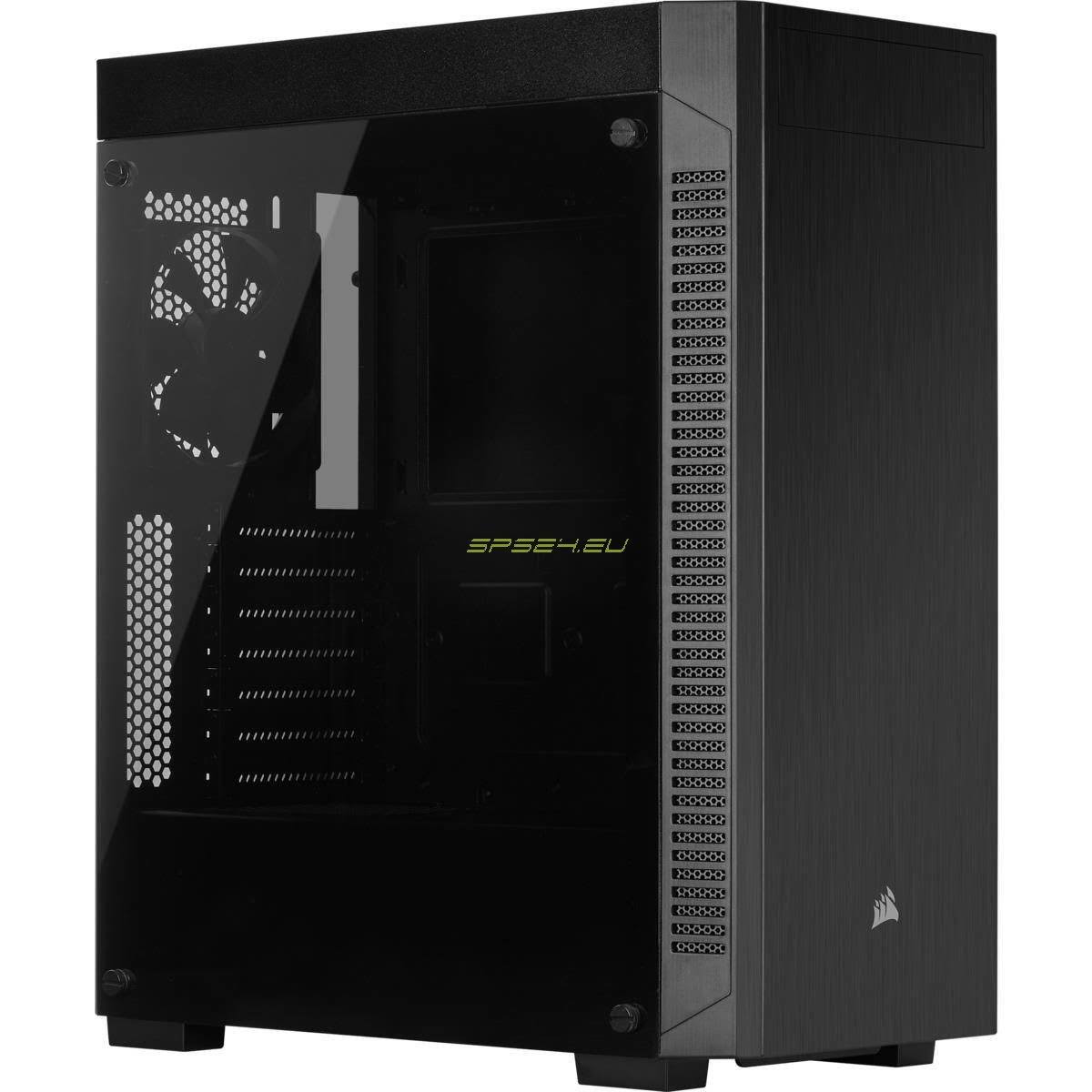 Black Mid-Tower Gaming Computer Case K11143