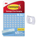 Indoor Mini Light Clips, 45 Clear Clips and 54 Strips L53120