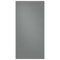 Matte Grey Glass Top Panel for 4-Door French Door Refrigerator Y789936