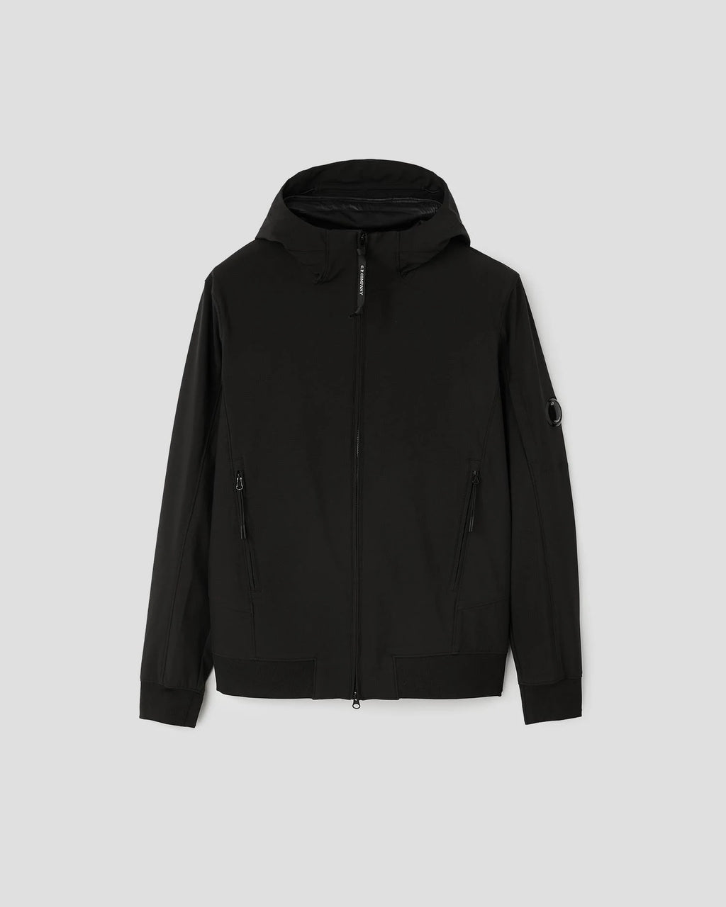 Black Technical Hooded Jacket G92973