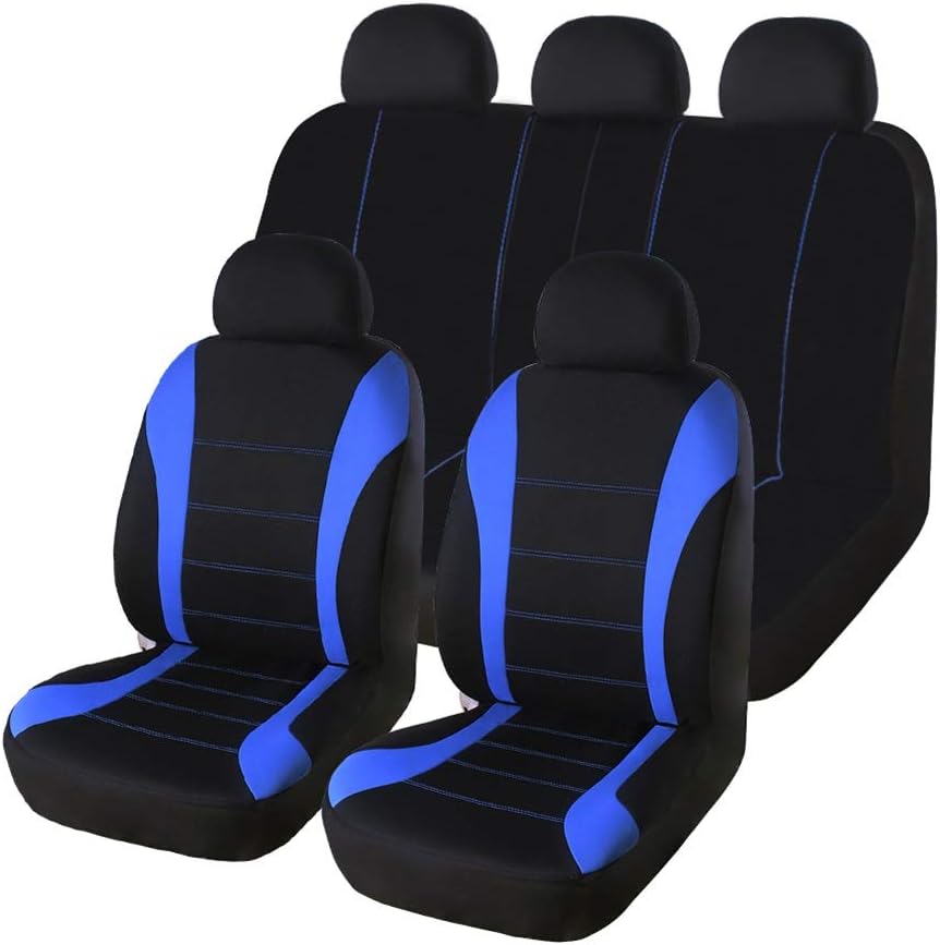 Red-Breathable Mesh Car Seat Covers V19976