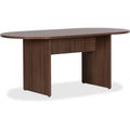 Walnut Laminate Oval Conference Table O88546