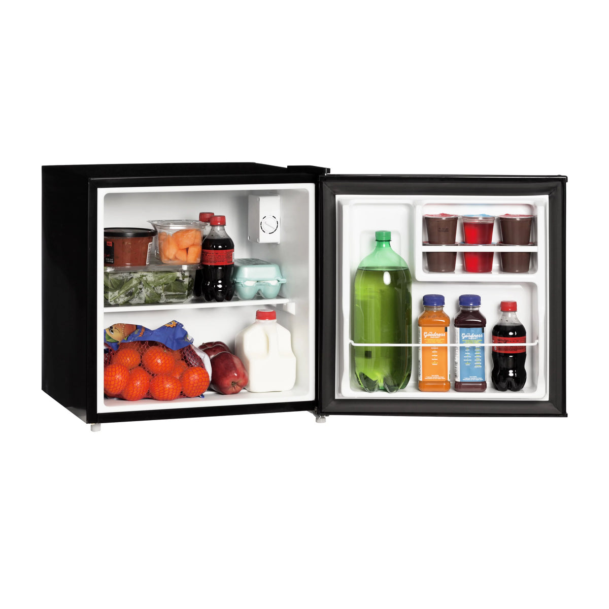 1.7 Cu ft Black Mini Fridge X8378