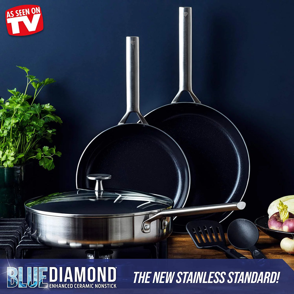 Ceramic Non-stick 6 Piece Cookware Set S80910
