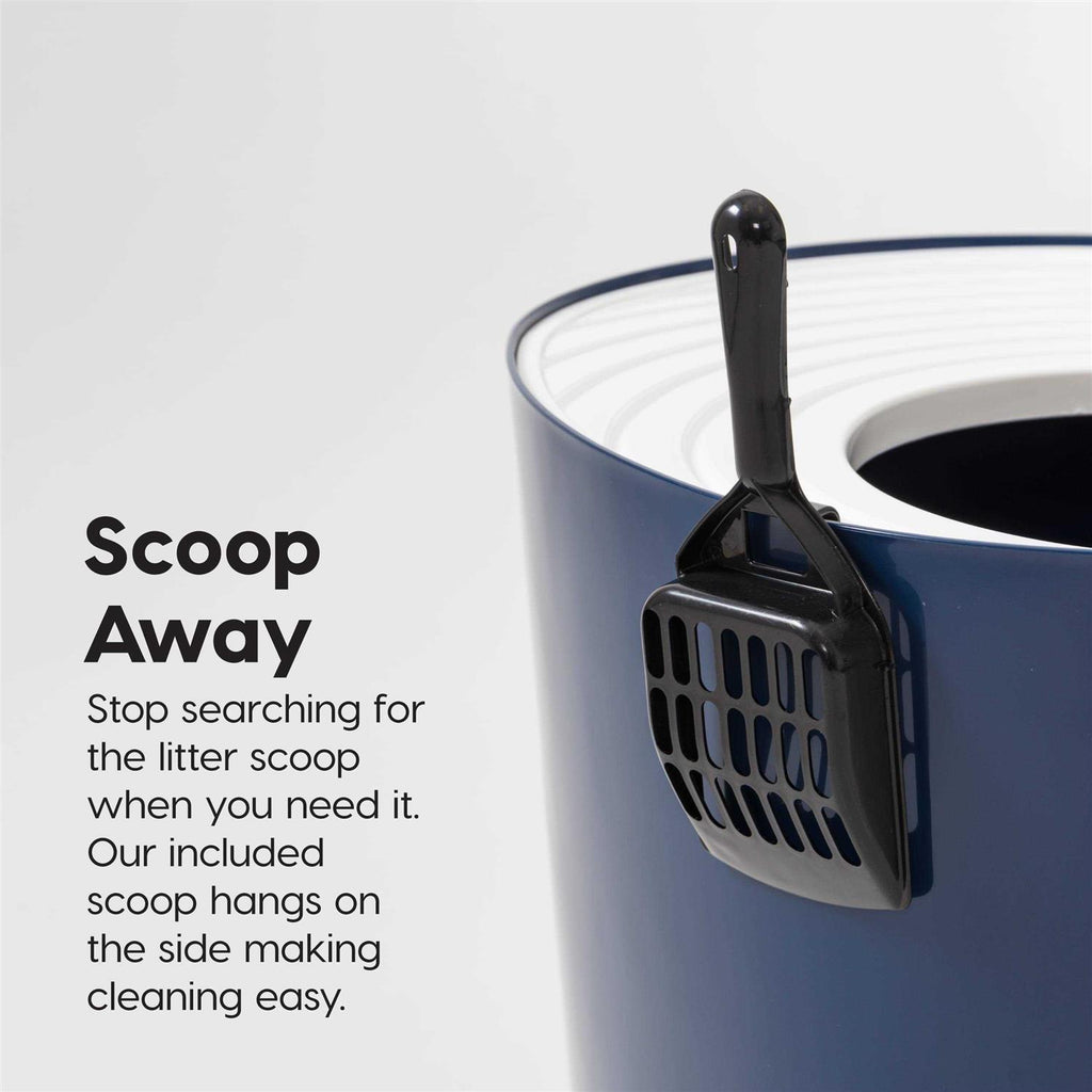 Top Entry Cat Litter Box with Scoop J661368
