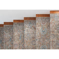Blue Flatweave Oriental Runner Rug E9341