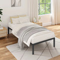 14 Inch Black Metal Twin Bed Frame C173710