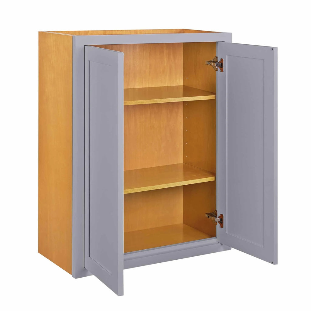 Dark Grey Double Door Cabinetry N47966